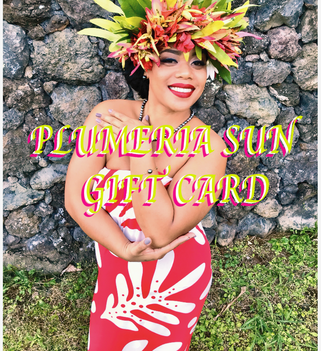 Plumeria Sun Gift Card