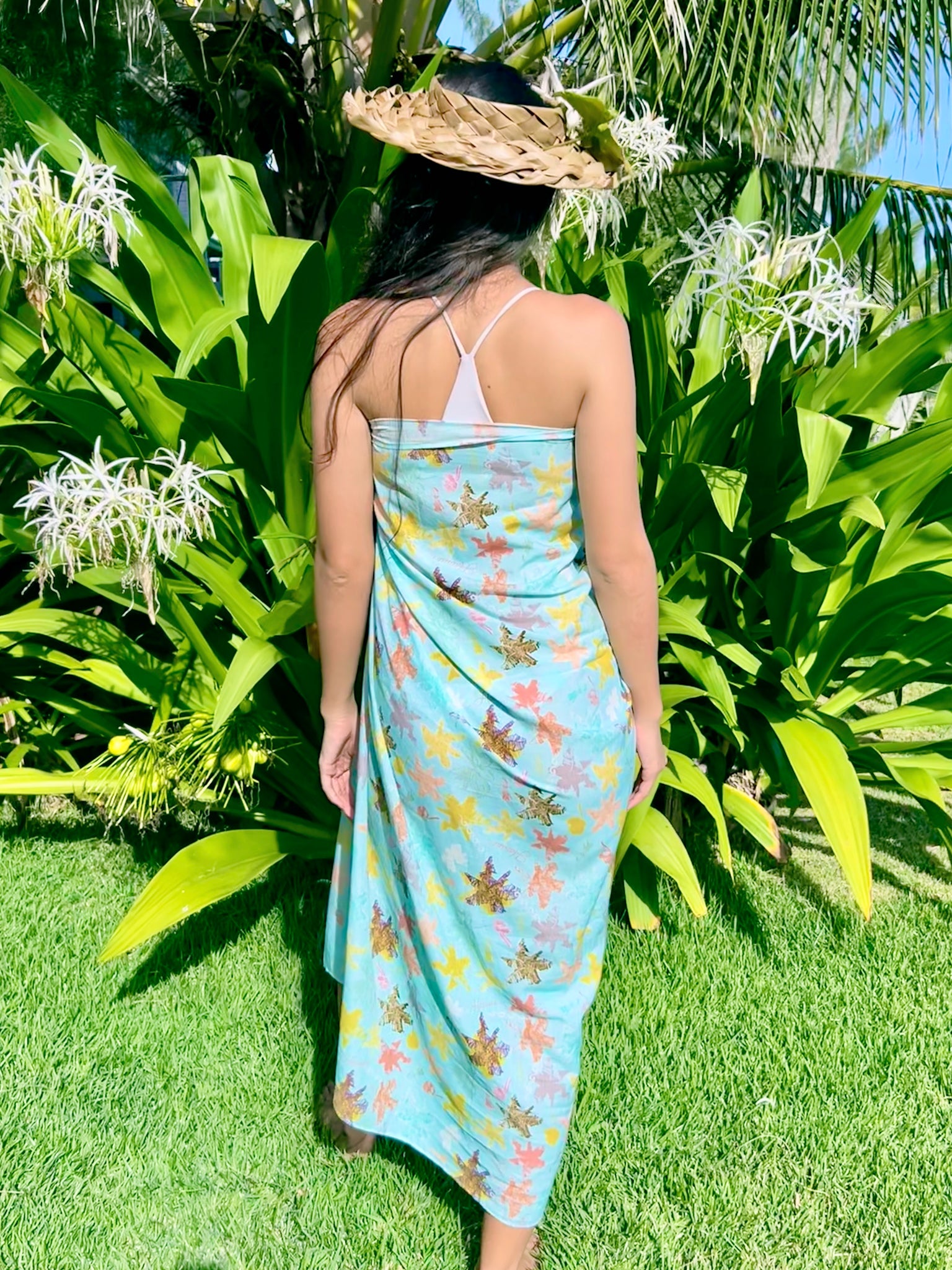 ECO PAREO - ALOHA HAWAI'I Haleakala Mist - PAREO SCARF