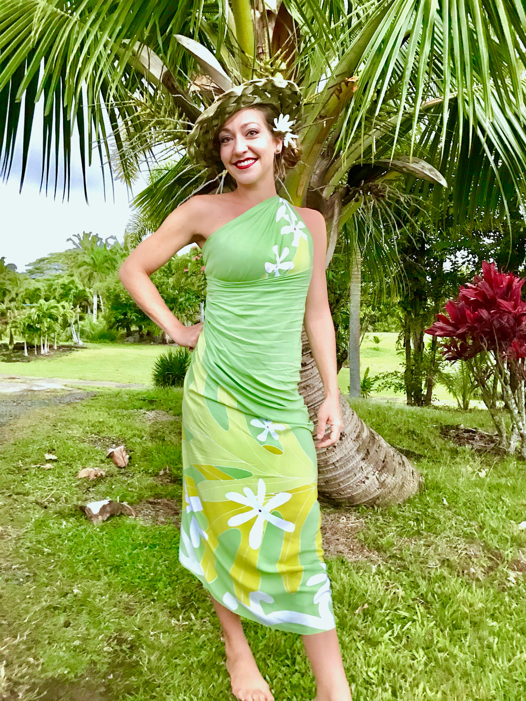 KAIKAMAHINE - TIARE NUI Lime